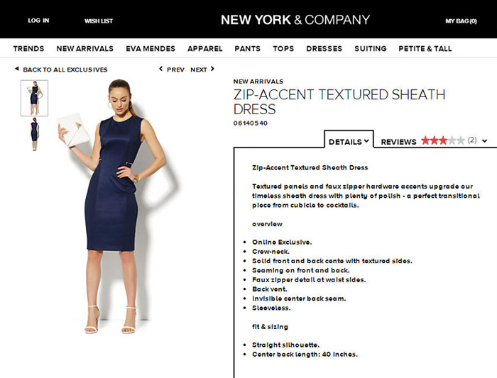 New York & Company Dress